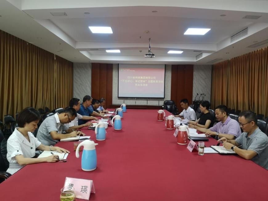 集團公司召開“不忘初心、牢記使命”主題教育活動民主生活會